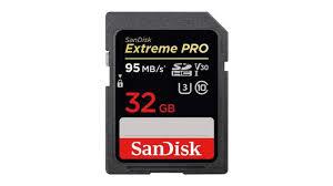 SANDISK Memoria micro SD 32 GB Sandisk Extreme Pro